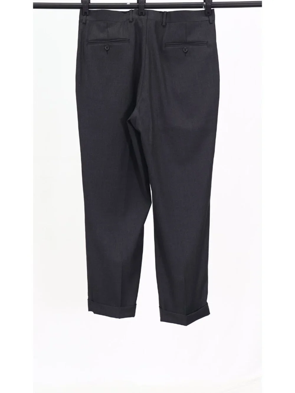 Jack Victor 40R 34x28 Gray Full Suit 2-Button Solid R972